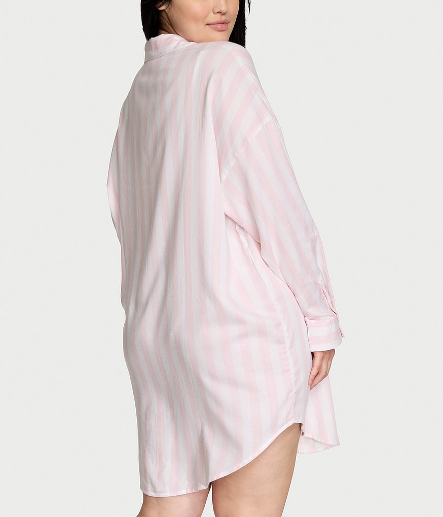 Нічна сорочка Victoria's Secret Modal-Cotton Sleepshirt - Зображення 2